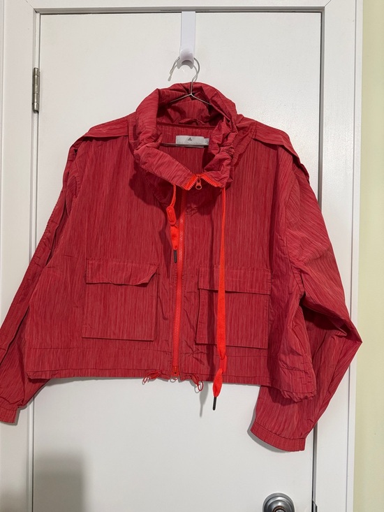 Adidas by Stella McCartney Jackets & Blazers - Adidas by Stella McCartney Red Cropped Utility Jacket size S